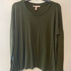 Open back long sleeve